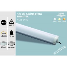 36W IP65 120 CM SALİNA ETANJ NEMLİ YER BEYAZ